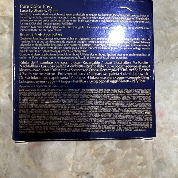 Estee Lauder Pure Color Envy Eyeshadow Quad - Picture 9 of 11